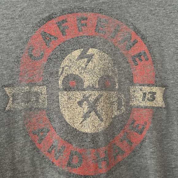 Lot of 2 Vintage Coffee Caffeine and Hate Tshirts BRCC XL Extra Large - Picture 2 of 7